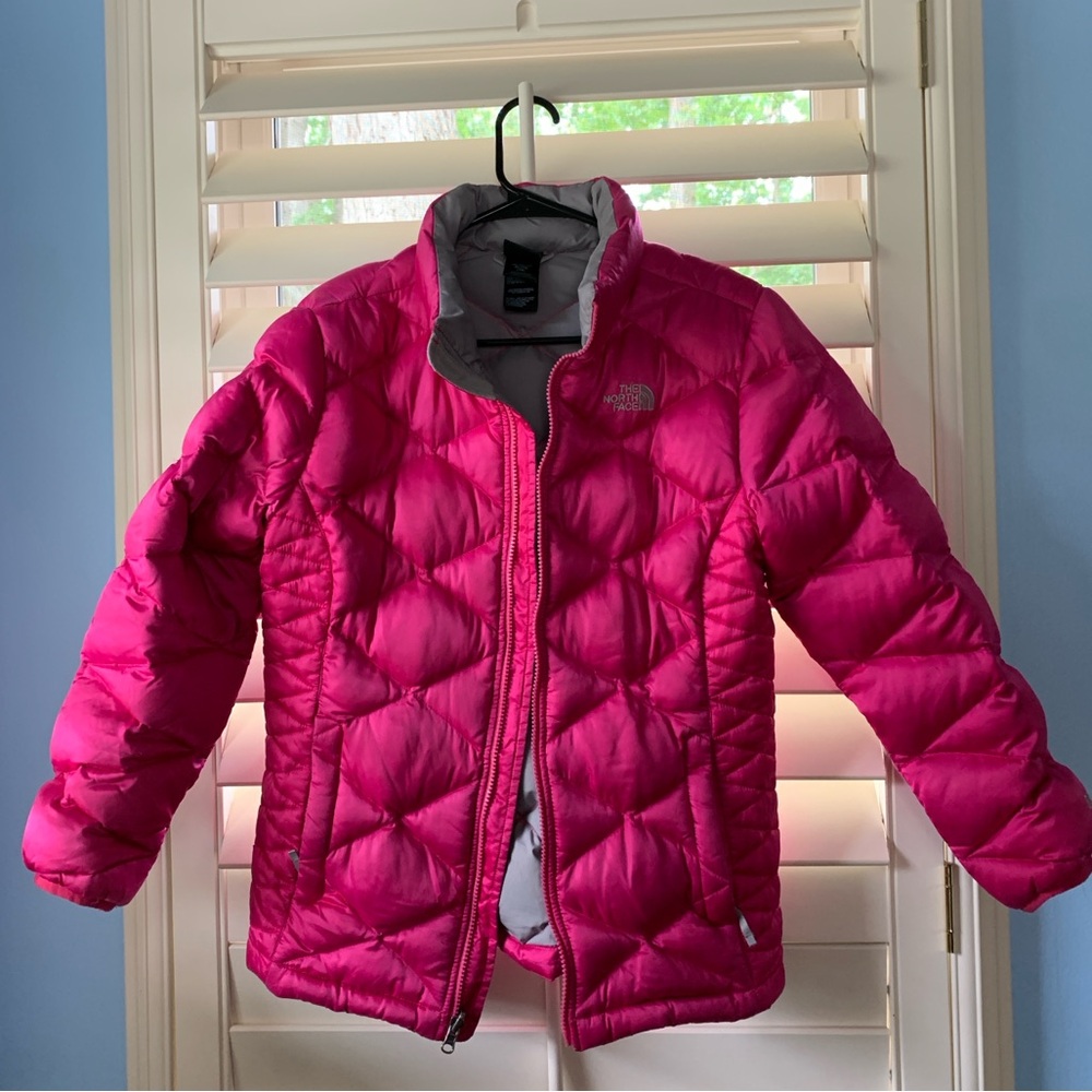 Pink NorthFace Puffer
